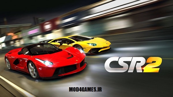 دانلود نسخه هک شده اتومبیل رانی مسابقه ای اندروید CSR Racing 2