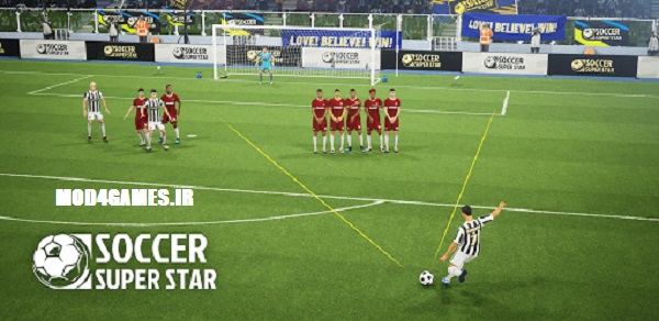 دانلود نسخه هک شده ستاره های فوتبال اندروید  Soccer Super Star