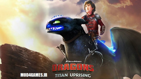 دانلود سخه هک شده بازی قیام تیتان اژدها اندروید Dragons: Titan Uprising