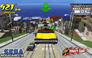 دانلود Crazy Taxi Classic - نسخه بینهایت بازی تاکسی دیوانه اندروید