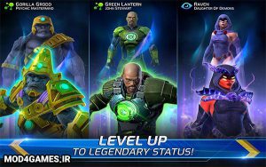 دانلود DC Legends: Battle for Justice - نسخه هک بازی قهرمانان دی سی اندروید
