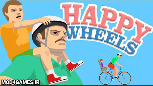 دانلود Happy Wheels 1.0.9 - نسخه هک بازی چرخ های هوشحال اندروید
