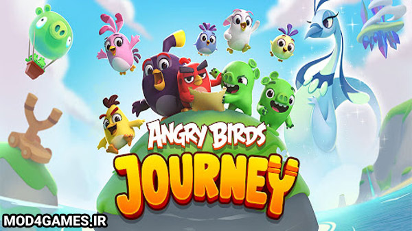 دانلود Angry Birds Journey 1.4.0 - نسخه هک شده بازی سفر پرندگان خشمگین اندروید