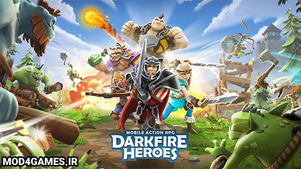 دانلود Darkfire Heroes - نسخه بینهایت بازی قهرمان تاریکی اندروید