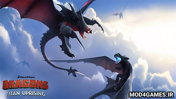 دانلود Dragons: Titan Uprising - نسخه بینهایت بازی اژهایان اندروید
