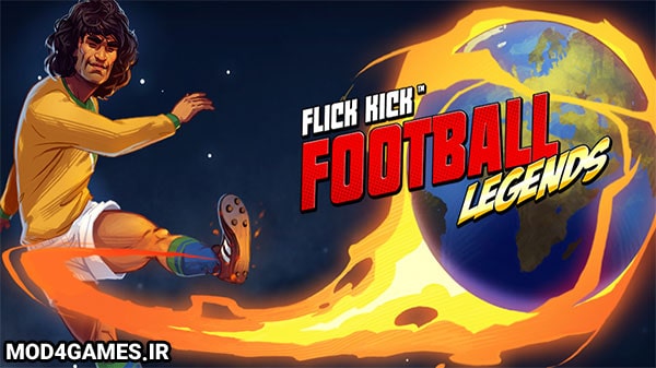 دانلود Flick Kick Football Legends - نسخه بینهایت بازی افسانه های فوتبال اندروید