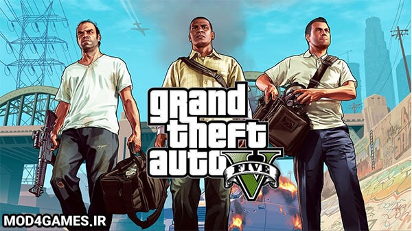 دانلود GTA 5 – Grand Theft Auto V - نسخه هک بازی جی تی ای 5 اندروید
