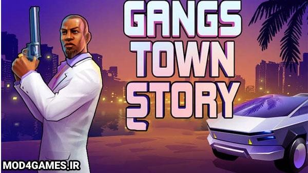 دانلود Gangs Town Story - نسخه هک بازی شهر گانگسترها اندروید