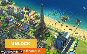 دانلود SimCity BuildIt - نسخه هک بازی شهرسازی اندروید