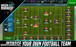 دانلود Soccer Manager 2021 - نسخه هک بازی مربی فوتبال 2021 اندروید