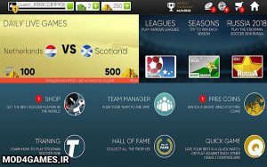 دانلود Stickman Soccer 2018 - نسخه بینهایت بازی استیکمن ساکر اندروید