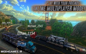 دانلود Truck Simulator USA – Evolution - نسخه بینهایت بازی شبیه ساز کامیون اندروید