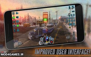 دانلود Truck Simulator USA – Evolution - نسخه بینهایت بازی شبیه ساز کامیون اندروید