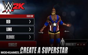دانلود WWE 2K - نسخه هک بازی کشتی کج اندروید