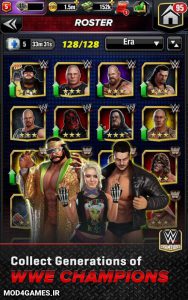 دانلود WWE Champions 2021 - نسخه هک بازی قهرمانان کشتی 2021 اندروید