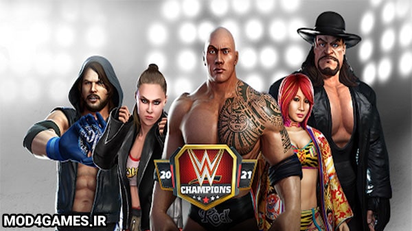دانلود WWE Champions 2021 - نسخه هک بازی قهرمانان کشتی 2021 اندروید